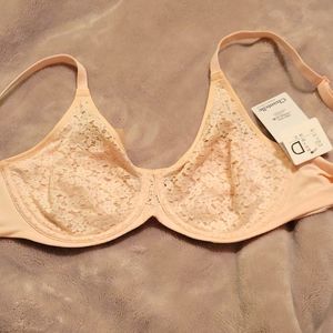 NWT Chantelle 32D Norah Molded Bra Blushing Pink